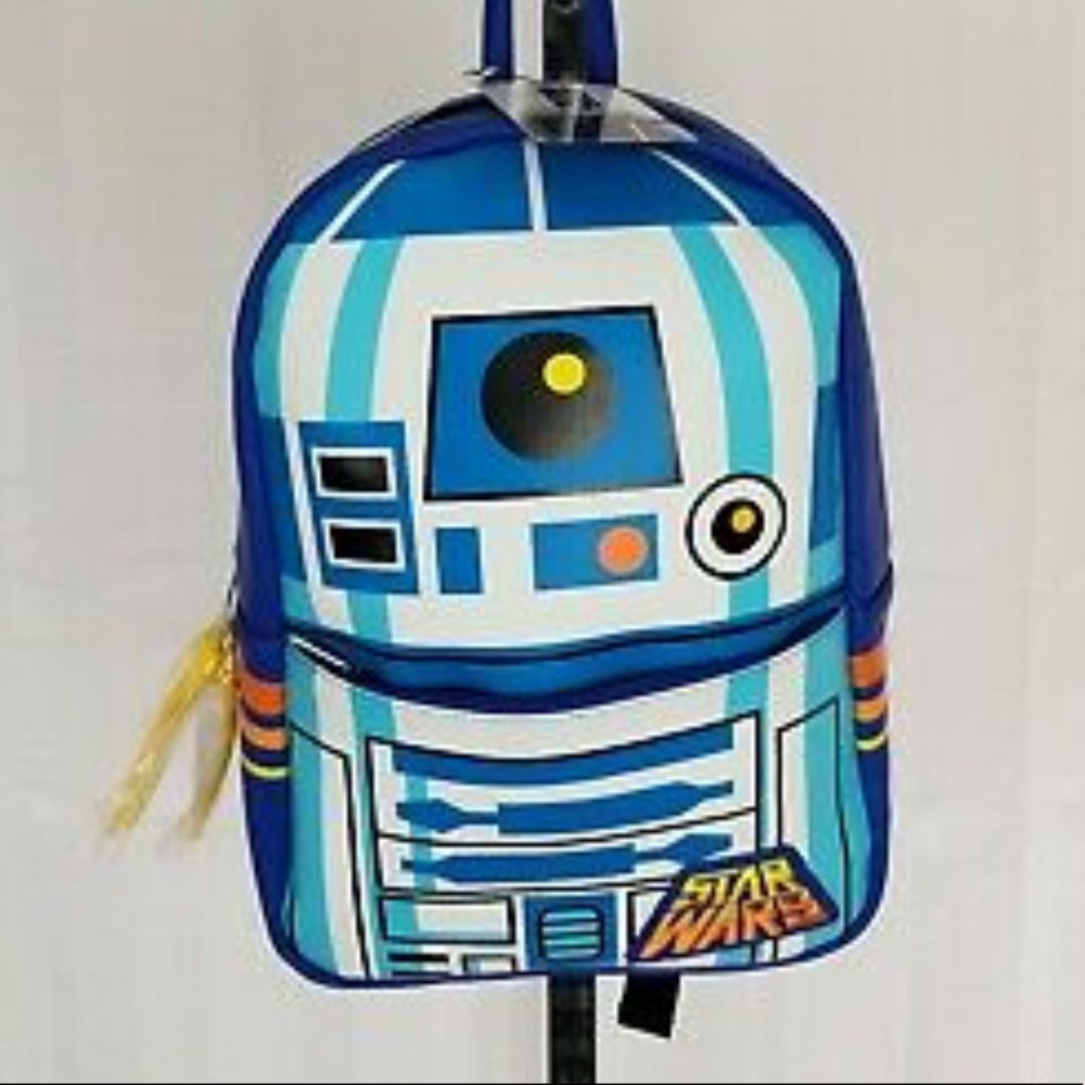 Star Wars R2D2 Faux Leather Backpack NWT